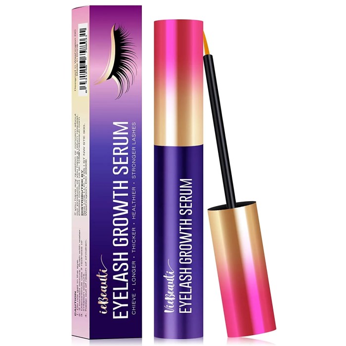 Serum eyelash growth lash eyebrow serums lashes enhancer lexi fuller thicker 3ml brows boost longer